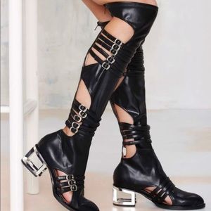 jeffrey campbell zandra boots size 7.5